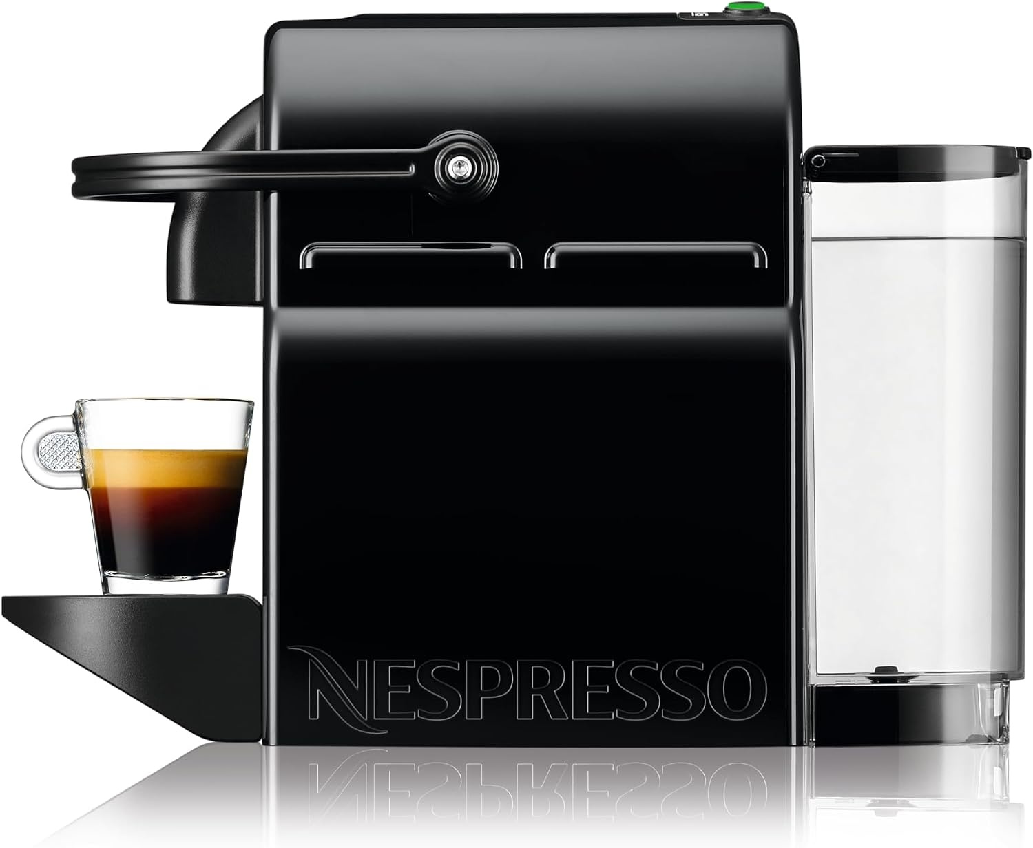 image:imageNESPRESSO DELONGHI Inissia Schwarz Original Kapselmaschine EN80BDunkle Schwarz