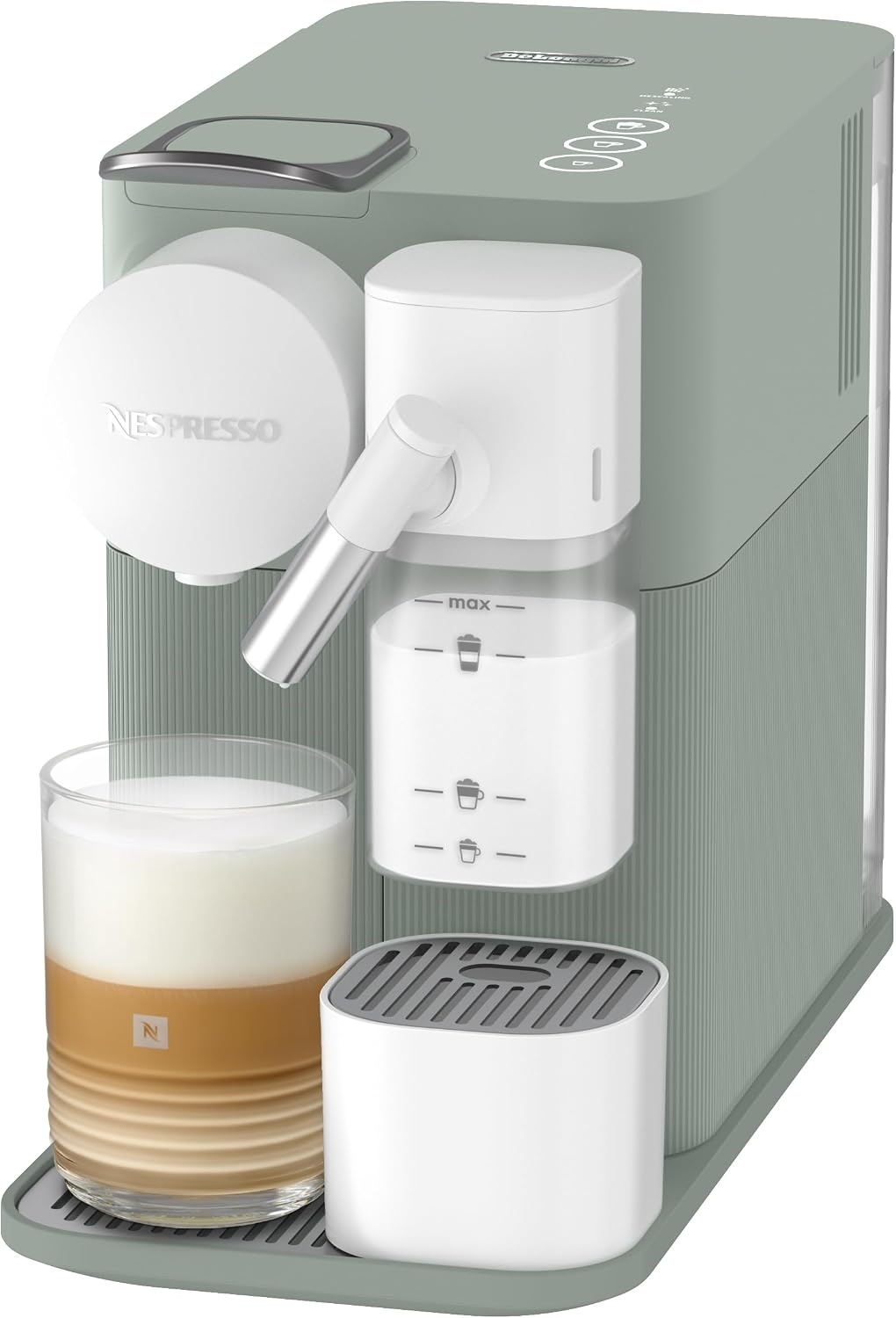 image:imageNESPRESSO DELONGHI Lattissima One Schwarz Original Kapselmaschine EN510BSalbeigrn