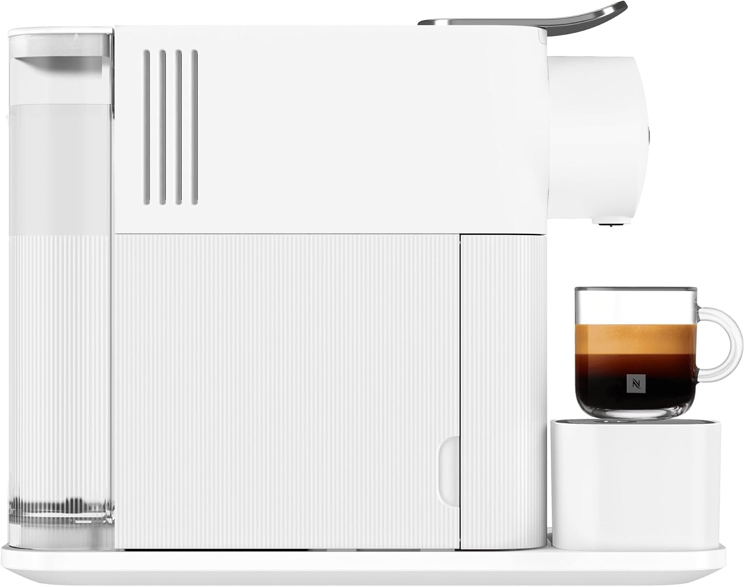 image:imageNESPRESSO DELONGHI Lattissima One Schwarz Original Kapselmaschine EN510BWei