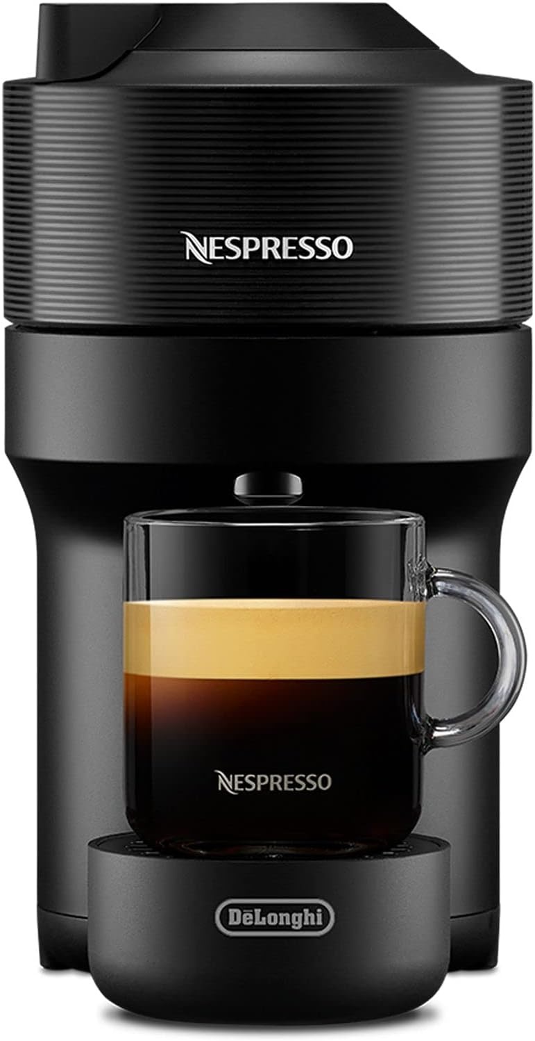 image:imageNESPRESSO DELONGHI Vertuo Pop Gelb Kapselmaschine ENV90YLiquorice Black