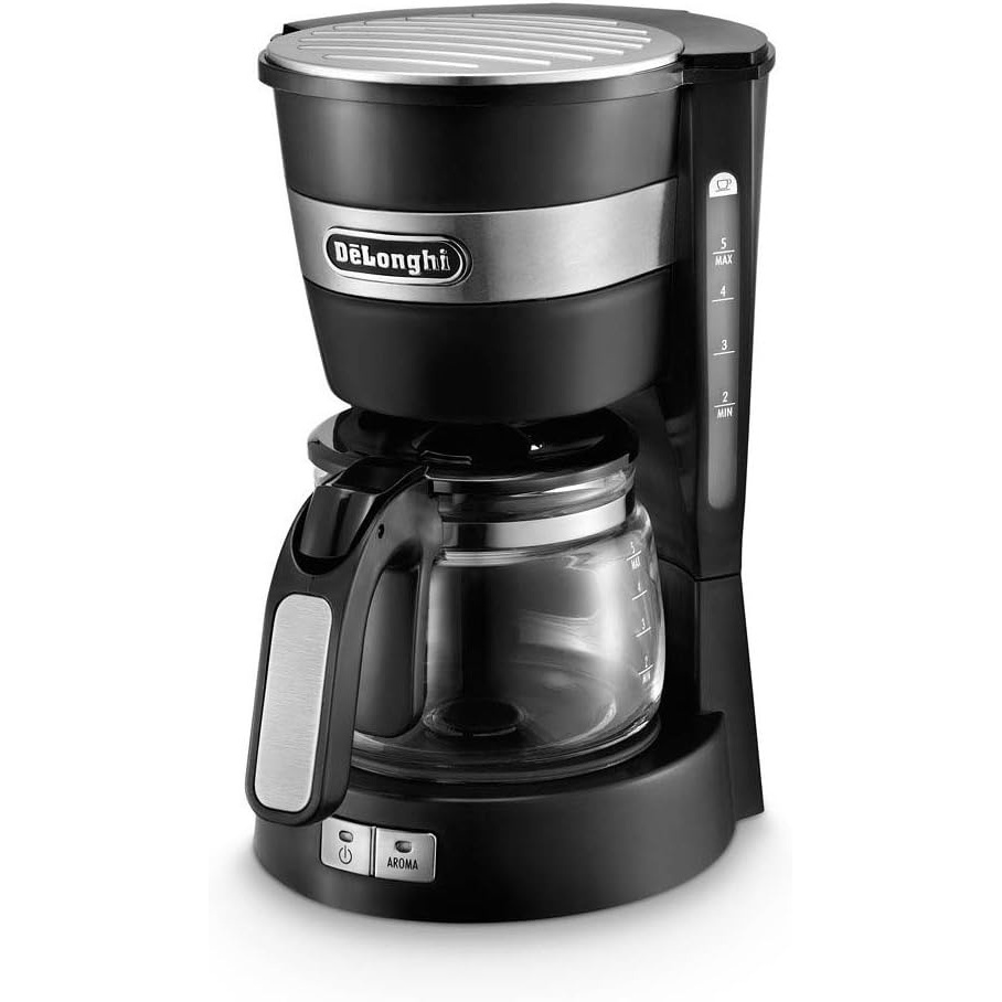 image:imageDeLonghi Active Line Filterkaffeemaschine 5 Tassen SchwarzSchwarz