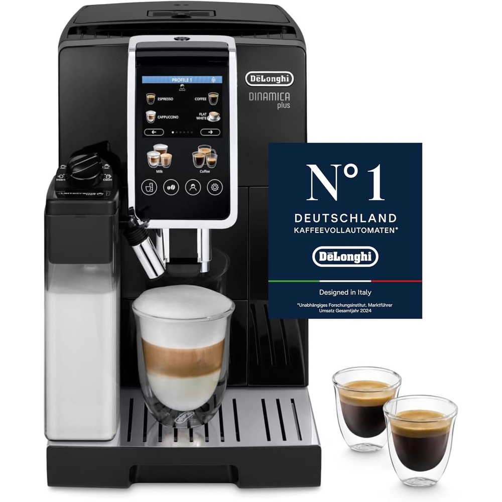 image:imageDeLonghi Dinamica Plus Kaffeevollautomat 18 Getrnke Schwarz18 Getrnke
