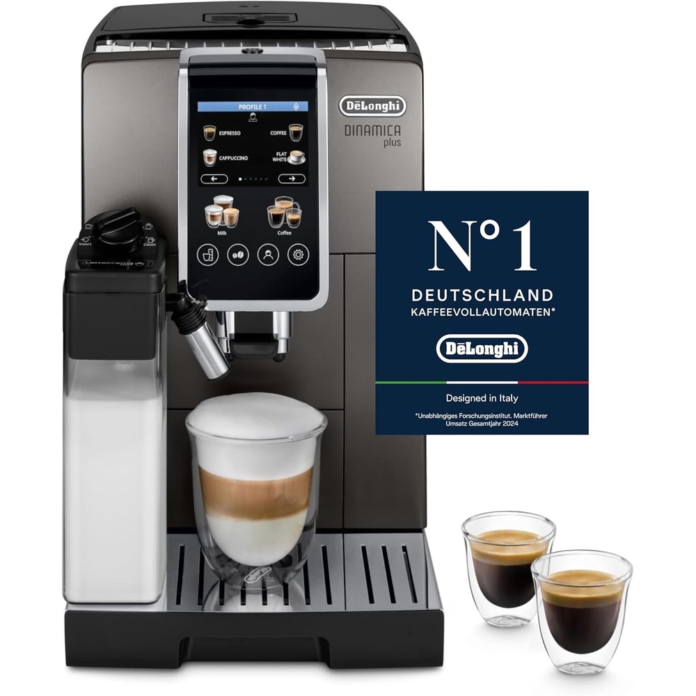 image:imageDeLonghi Dinamica Plus Kaffeevollautomat 18 Getrnke Schwarz24 Getrnke