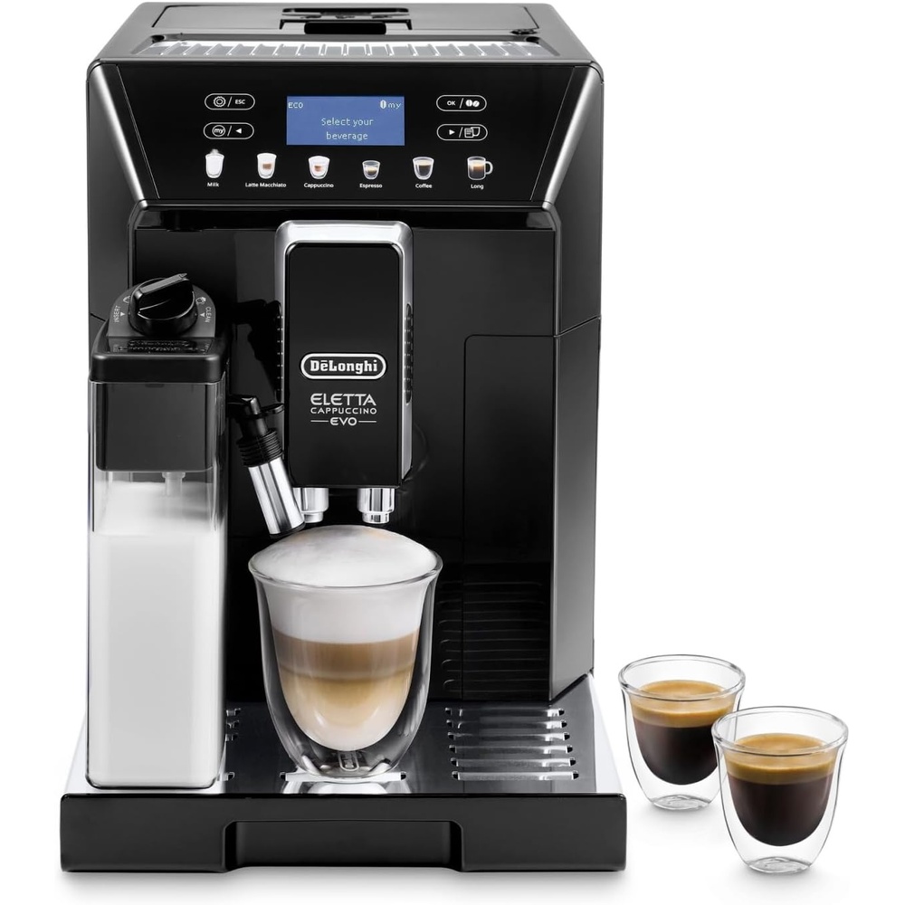 image:imageDeLonghi Eletta Evo  Kaffeevollautomat 6 Getrnke SchwarzSchwarz