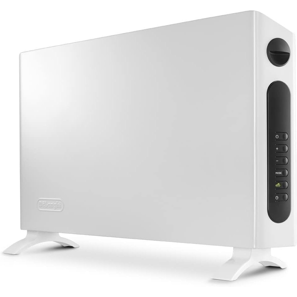 image:imageDeLonghi Konvektor HSX Slim Style HSX4320E Heizlfter mit 3 Heizstufen fr schnelles Heizen digitaler Thermostat zur Temperaturregelung 24hTimer Tragegriffe Frostschutzfunktion2400 WattWei