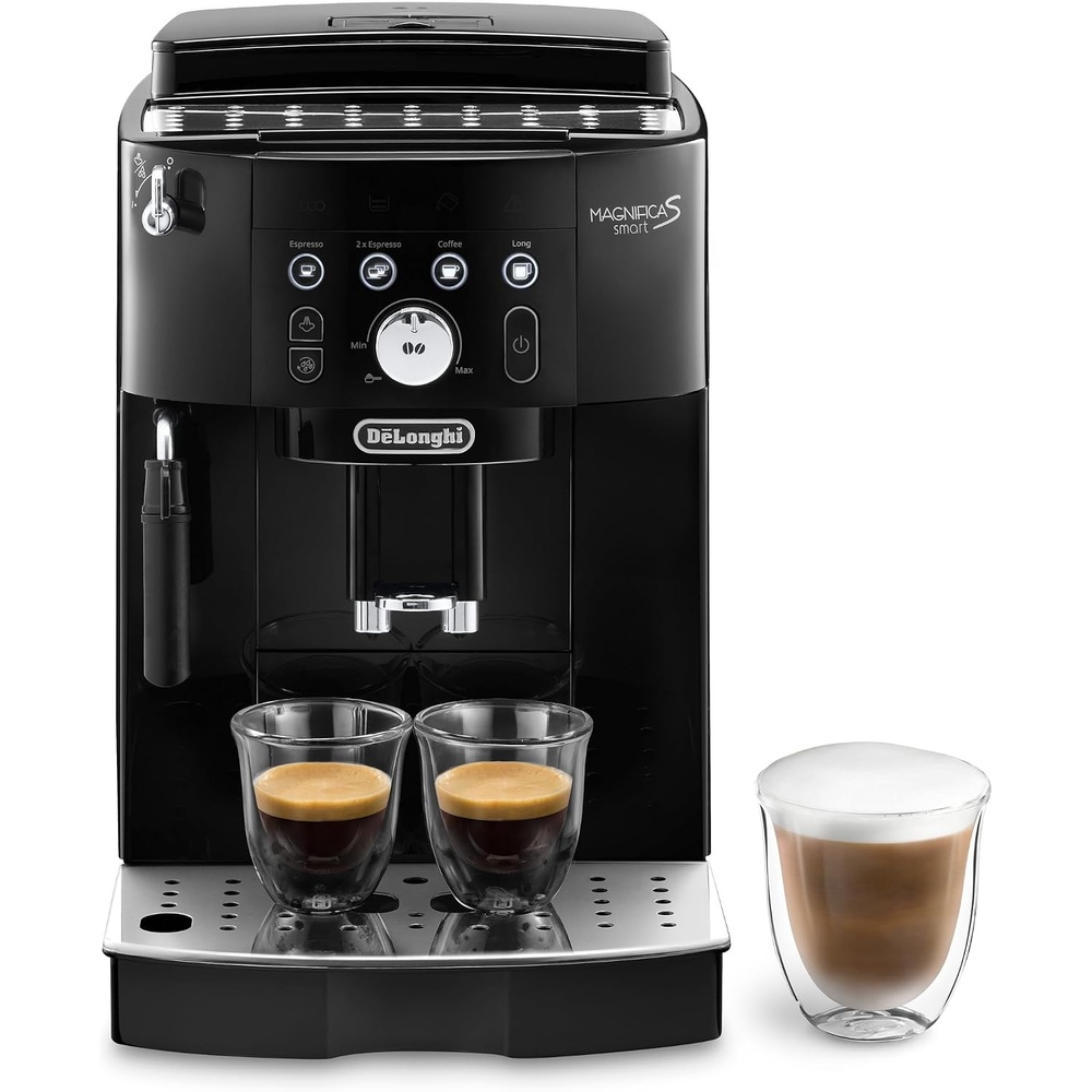 image:imageDeLonghi Magnifica Evo Kaffeevollautomat 5 Getrnke Silber4 Funktionen Schwarz
