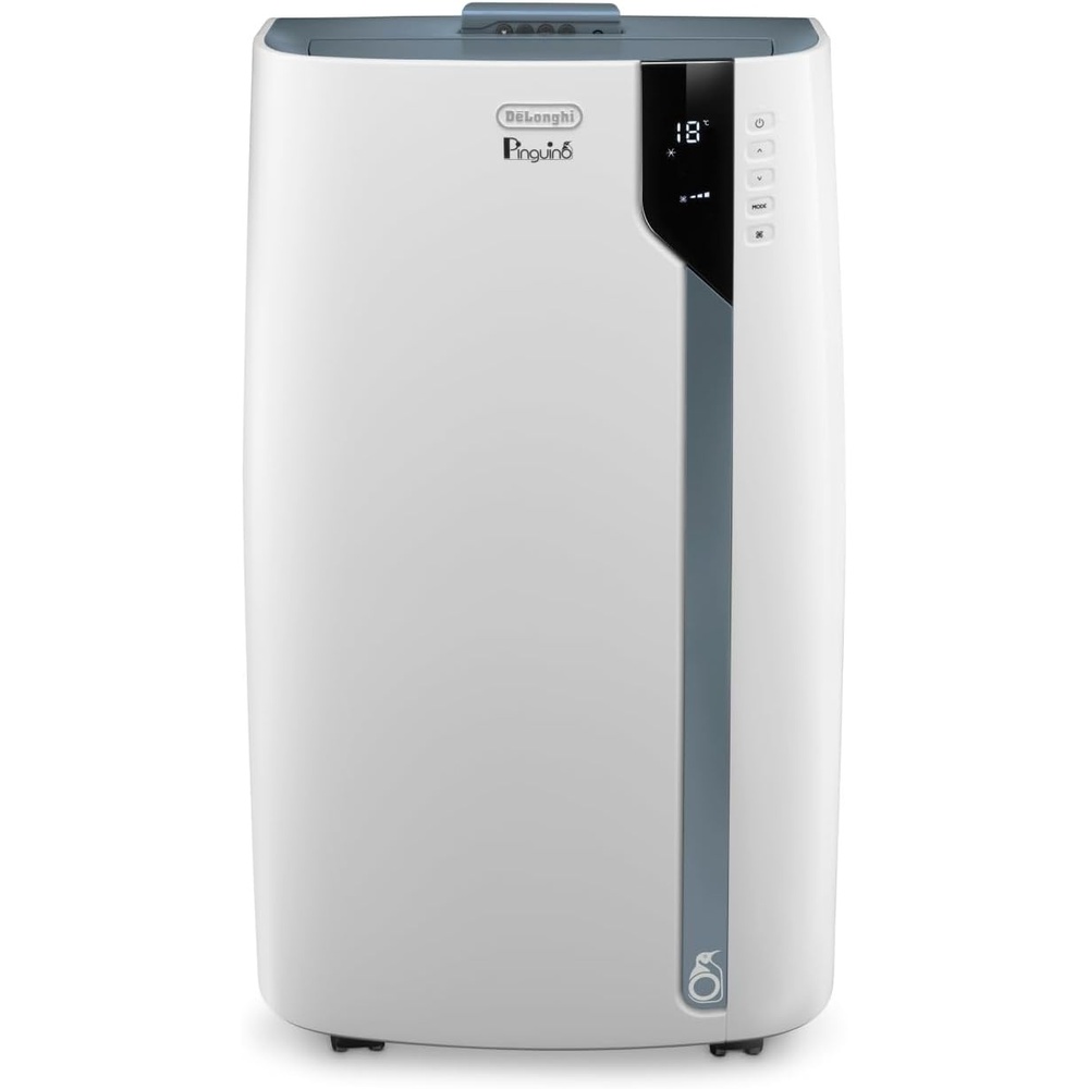 image:imageDeLonghi Pinguino Mobiles Klimagert fr Rume bis 30 m mit Luftentfeuchter amp Ventilator 10000 BTU Leiser Betrieb EcoRealFeel Fernbedienung Timer Energieeffizienzklasse A PACEX105Fr Rume bis 30 m