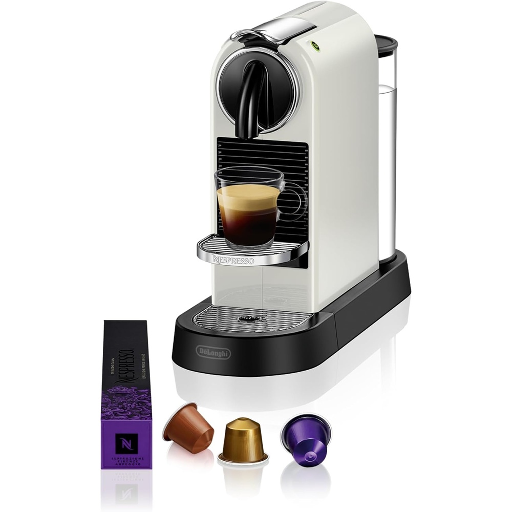 image:imageNESPRESSO DELONGHI CitiZ Schwarz Original Kapselmaschine EN167BWei