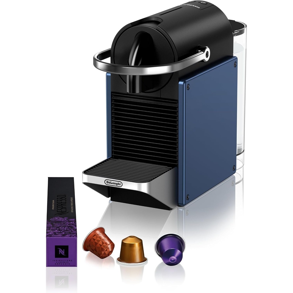 image:imageNESPRESSO DELONGHI Pixie Blau Original Kapselmaschine EN127BLBlauSchwarz