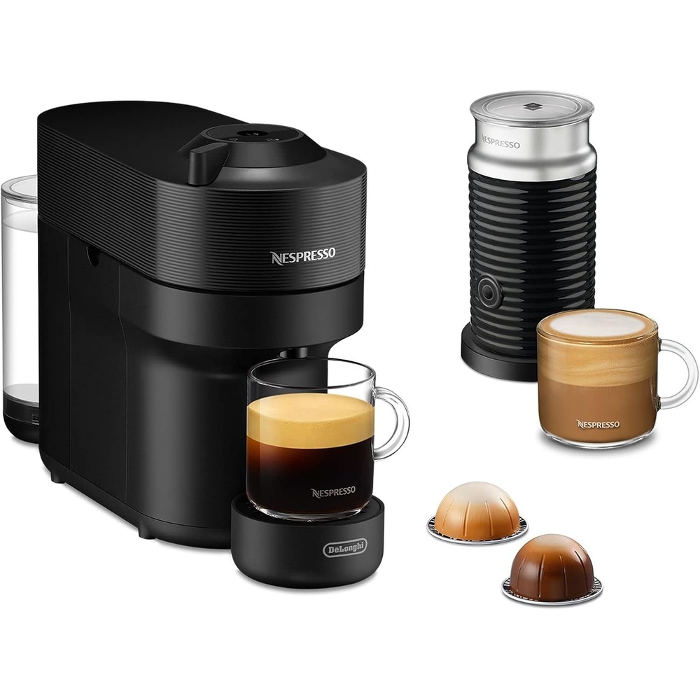 image:imageNESPRESSO DELONGHI Vertuo Pop Gelb Kapselmaschine ENV90YLiquorice Black
