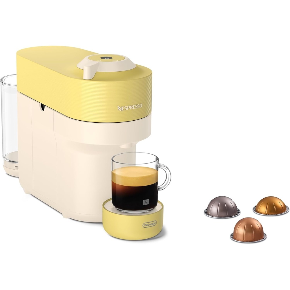 image:imageNESPRESSO DELONGHI Vertuo Pop Gelb Kapselmaschine ENV90YPastel Yellow