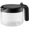 image:imageDeLonghi Kaffeekanne DLSC021 Glaskaraffe mit klappbarem Kunststoffdeckel Zubehr fr Kaffeevollautomaten mit Kannenfunktion Fassungsvermgen 750 ml fr bis zu 6 Tassen splmaschinenfest Schwarz