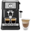 image:imageDeLonghi Stilosa  Espressomaschine mit Manuellem Milchaufschumer SchwarzSchwarzGrau