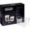 2 x Espresso (90ml)  2 x Cappuccino (270ml)  2 x Latte Macchiato (330ml)