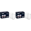 image:imageThermisches Glas DeLonghi DLSC311 Doppelwandiges CappuccinoSet 2 Stck 1 Packung transparent Durchsichtig4 x Latte Macchiato 330ml