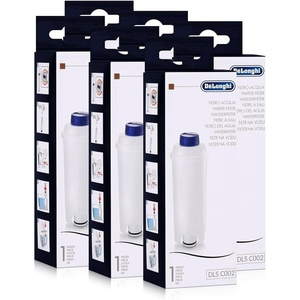 De’Longhi – Ersatz-Wasserfilter für Kaffeevollautomaten(6 Stück (1er Pack))