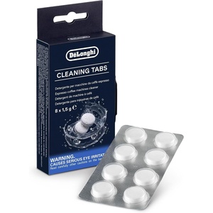 De’Longhi – Reinigungstabletten für Kaffeemaschinen, 8 x 1,5 g(Entkalker EcoDecalk (1 X 100 ml))