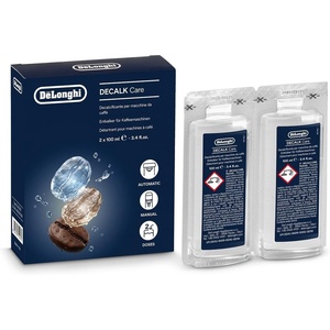 De’Longhi Decalk Care – Kaffeemaschinen-Entkalker 10 Entkalkungsdosen(200 ml (1er Pack))
