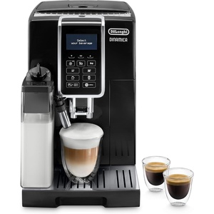De’Longhi Dinamica – Kaffeevollautomat 4 Getränke Schwarz(Kaffeevollautomat mit Digitaldisplay)