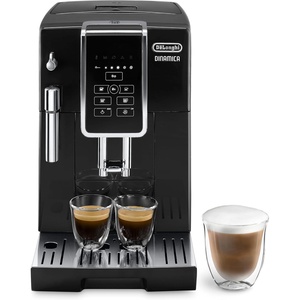 De’Longhi Dinamica – Kaffeevollautomat 4 Getränke Silber(Schwarz)
