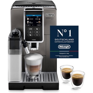 De’Longhi Dinamica Plus – Kaffeevollautomat 18 Getränke Schwarz(14 Getränke)