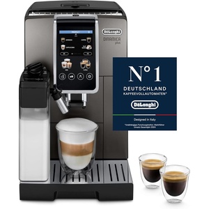 De’Longhi Dinamica Plus – Kaffeevollautomat 18 Getränke Schwarz(24 Getränke)