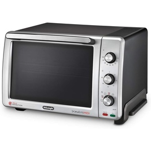 De’Longhi EO 24752 Kompaktbackofen – Elektrischer Ofen mit 7 Kochfunktionen inkl. Gitterrost und Backblech(7 Kochfunktionen)