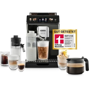 De’Longhi Eletta Explore – Kaffeevollautomat mit 50+ Getränken Cold Brew(Grau  50+ Getränke)