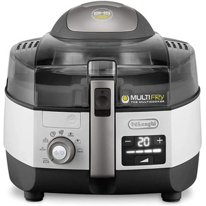 DeLonghi FH1394/2 MultiFry Heißluftfritteuse Extra Chef, 1400 W, weiß(8 Programme)