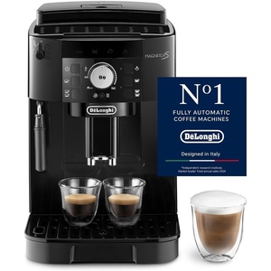 De’Longhi Magnifica Evo – Kaffeevollautomat 5 Getränke Silber(3 Funktionen  Schwarz)