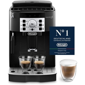 De’Longhi Magnifica Evo – Kaffeevollautomat 5 Getränke Silber(3 Funktionen  Schwarz/Silber)