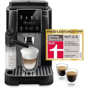 De’Longhi Magnifica Start – Kaffeevollautomat 4 Getränke Schwarz(Schwarz/Grau)