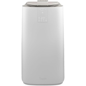 De’Longhi Pinguino – Mobiles Klimagerät, für Räume bis 30 m², mit Luftentfeuchter & Ventilator, 10000 BTU, Leiser Betrieb, Eco-Real-Feel, Fernbedienung, Timer, Energieeffizienzklasse A+++ (PACEX105)(Für Räume bis 37 5 m²)