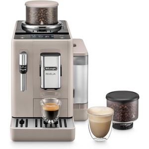 De’Longhi Rivelia – Kaffeevollautomat 16 Getränke Grau(Beige)