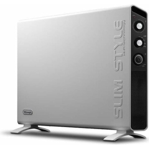 De’Longhi Slim Style HCX 3220 FTS – Schlanker Heizlüfter mit 2000 W Heizleistung, Frostschutzfunktion und Transportoptionen