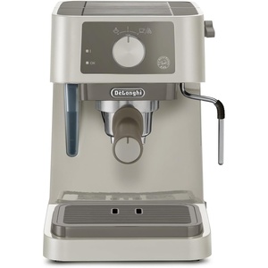 De’Longhi Stilosa EC235.CR Espresso Siebträgermaschine, 15 Bar Pumpendruck, 1100 W, 1 Liter Wassertank, E.S.E. Pads geeignet, Cremefarben(Creme)